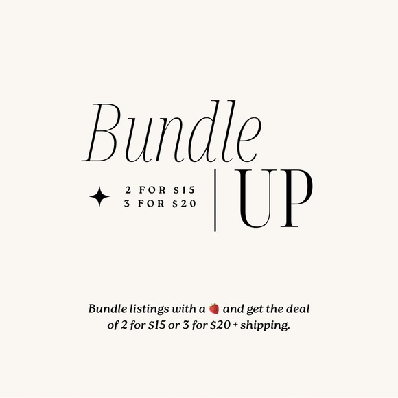 Other - 🍓 Bundle Up and Save 🍓